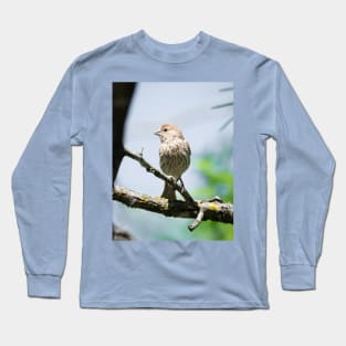 House Finch Profile Long Sleeve T-Shirt